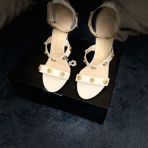 Versace sandal heel